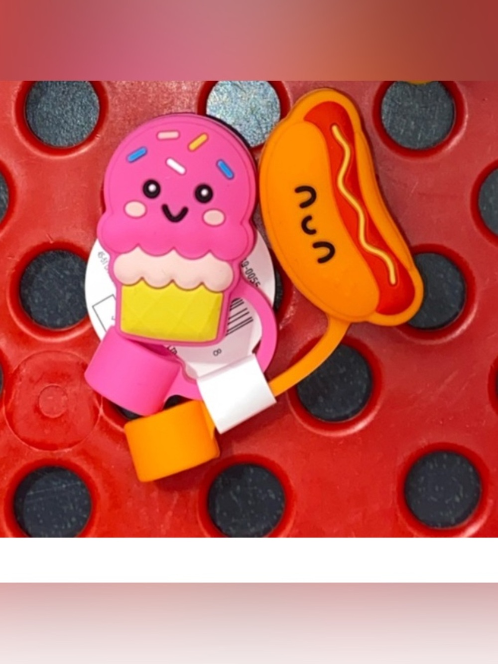 Bundle Tumbler Straw Topper straw cover two summer Target ice cream hot dog